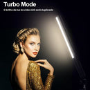 Bastão De Led Rgb Iluminação Fotográfica Pro Com Controle 2500k-6500k Efeitos De Tubo Regu Cor Da Estrutura Fix Bastão De Luz De Preenchimento - Imagem 4
