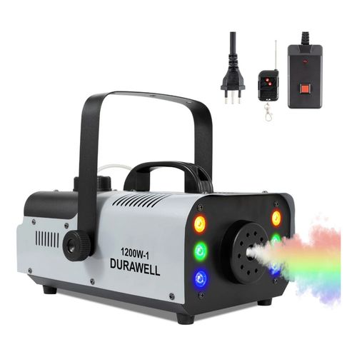 Máquina de Fumaça XZhang Durawell XH-1200W-1 Iluminação RGB Controle Sem Fio - Imagem 1