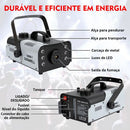 Máquina de Fumaça XZhang Durawell XH-1200W-1 Iluminação RGB Controle Sem Fio - Imagem 3