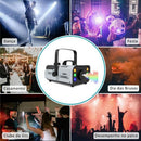 Máquina de Fumaça XZhang Durawell XH-1200W-1 Iluminação RGB Controle Sem Fio - Imagem 4