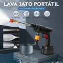 Lavadora Lava Jato Portátil Pressão 2 Baterias + Maleta - Imagem 3
