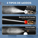 Lavadora Lava Jato Portátil Pressão 2 Baterias + Maleta - Imagem 5