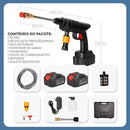 Lavadora Lava Jato Portátil Pressão 2 Baterias + Maleta - Imagem 8