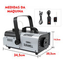 Máquina de Fumaça XZhang Durawell XH-1200W-1 Iluminação RGB Controle Sem Fio - Imagem 2