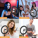 Ringlight Grande Led Luz Profissional 12pol Foto Tripé 2.1m - Imagem 7