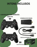 Game Stike Adaptador Hdmi Tv  4k C/15 Mil Jogos +2 Controles - Imagem 5