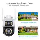 Wifi Smart Camera A28 Externa Cor Branco/preto - Imagem 2