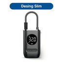 Calibrador Compressor Bomba De Ar Portátil Digital Encher Pneu Carro Moto Bike Bicicleta Bola Piscina Inflável Lumi RFe:34506 - Imagem 5