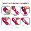 Escova Secadora De Cabelo 5 Em 1 Liso E Ondulado 220v 1200w - Imagem 5