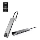 Hub  Dock Thunderbolt Hdmi, Vga, Usb 3 Tipo C 8 Em 1 - Imagem 3