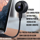 Mini Camera Espiã Wifi Sem Fio A9 Füssen 1080p Detecta Movimento Cor Preto Usb Cartão Micro Sd Wireless - Imagem 2