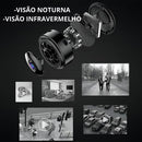 Mini Camera Espiã Wifi Sem Fio A9 Füssen 1080p Detecta Movimento Cor Preto Usb Cartão Micro Sd Wireless - Imagem 3