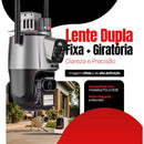 Camera Ip Bahrein Dome Dupla 4k Externa Prova Dágua Wifi App Icsee Cor Preta - Imagem 4