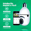 Camera De Segurança Ip Inteligente Lampada Panoramica App Yoosee Wifi Espiã Giratoria 360º Fergusom Branco - Imagem 2