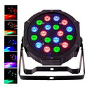 Canhão Jogo De Luz 18 Leds 80w Rgb Jogo De Luz - Imagem 1