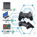 Controle Sem Fio Compatível Ps3 Tv Pc Com Carregador - Imagem 3
